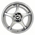 2000 Mustang Cobra R Wheel 18X9, Silver