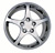2001 Corvette 18X9.5, Silver Wheel 