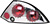 Mitsubishi Eclipse 00-02 EuroTec Tail Lights