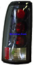 Chevrolet Full Size PU 1999-2002 Carbon Fiber Altezza Style Tail Lamps 