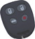 Commando Car Alarm 4 Button Replacement Remote Transmitter