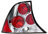Ford Focus 2000-01 4 Dr Altezza Style Clear Tail Lights 