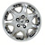 Mercedes S Class 16X7.5, Silver Wheel