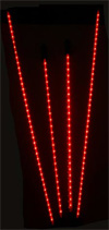 LED Neon Undercar Light Kit - Red