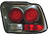 Altezza Euro Tail Lights 99-02 Ford Mustang Black Housing