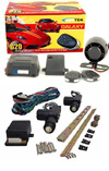 2 Door Power Lock Kit with G20 Keyless Entry and Alarm