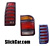 Chevy Silverado Stepside 99-03 Tail Light Covers (Painted)