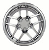 Z06 Corvette 17X8.5, Silver Wheel